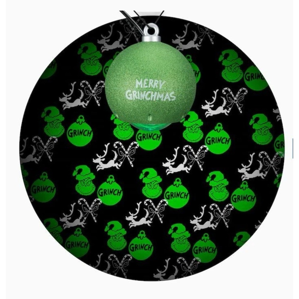 Gemmy‎ LightShow Grinch Swirling Multi Color Christmas Indoor Light Projector